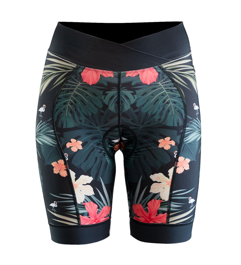 LADIES PADDED PANTS | HAWAIIAN FLAMINGO