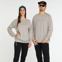 Alternative view of UNISEX CREW SWEATER | GREYSTONE