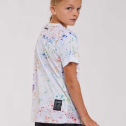 Alternative view of YOUTH SHORT SLEEVE JERSEY | PAINT SPLAT